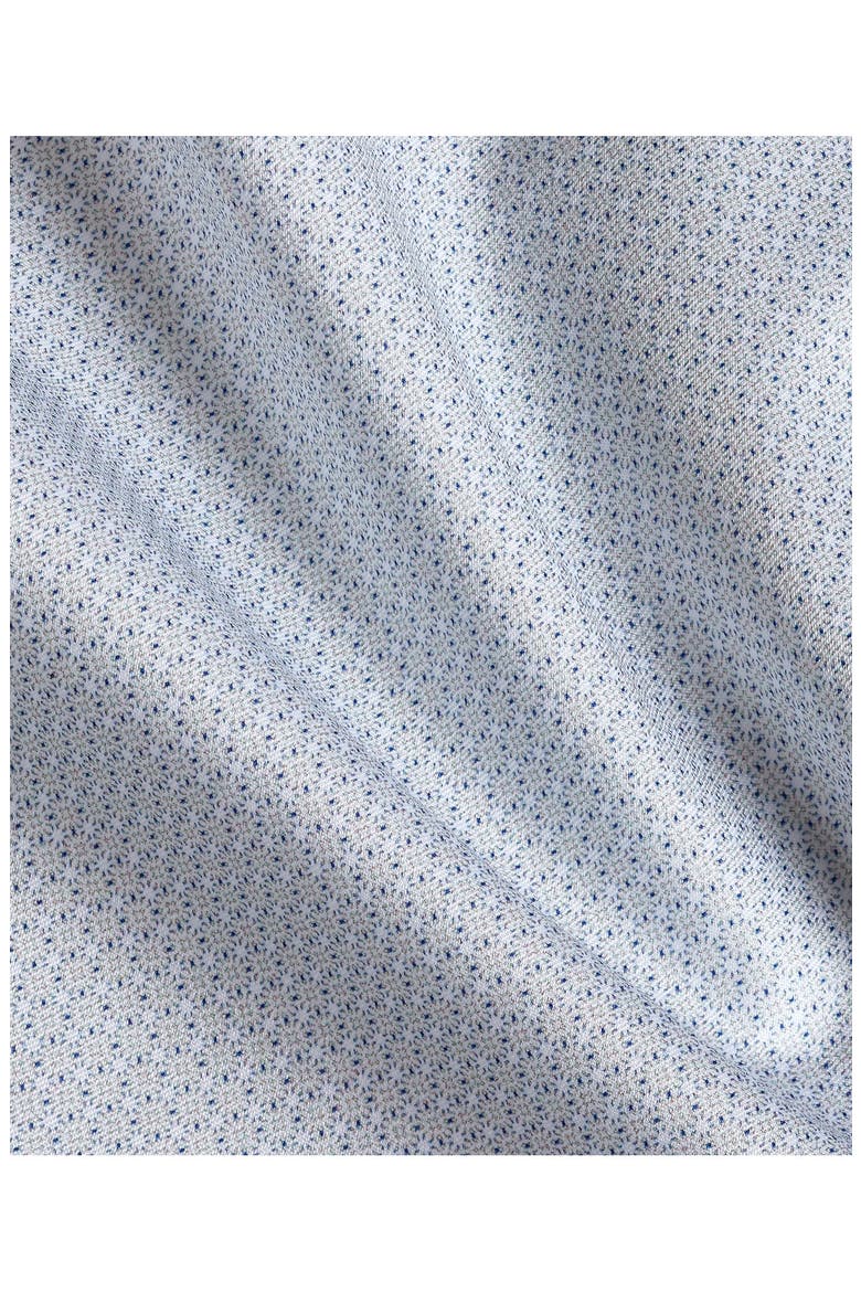 Trim Fit Micro Geo Print Dress Shirt, Alternate, color, PEARL