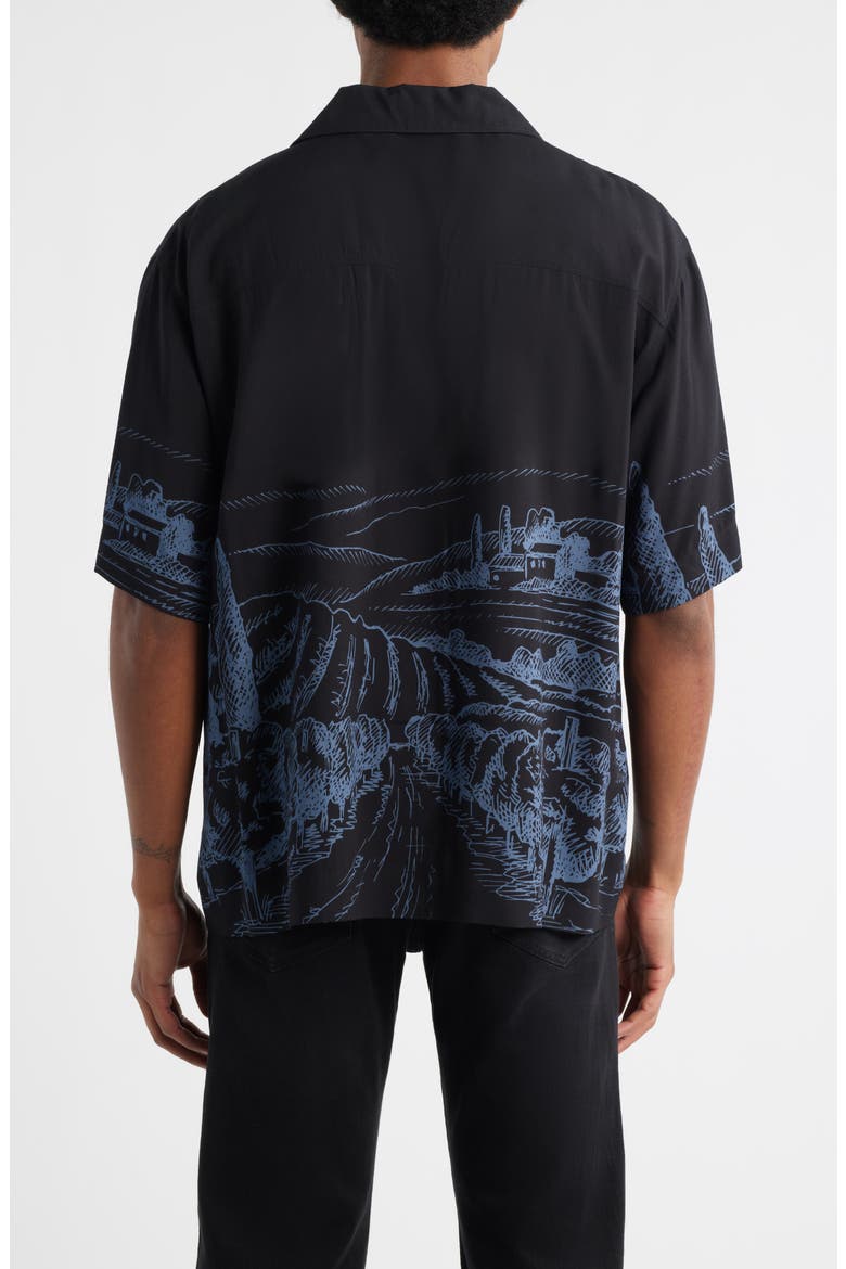 Espino Camp Shirt, Alternate, color, BLACK