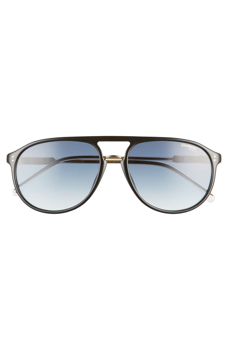 Carrera Eyewear 58mm Aviator Sunglasses, Alternate, color, 