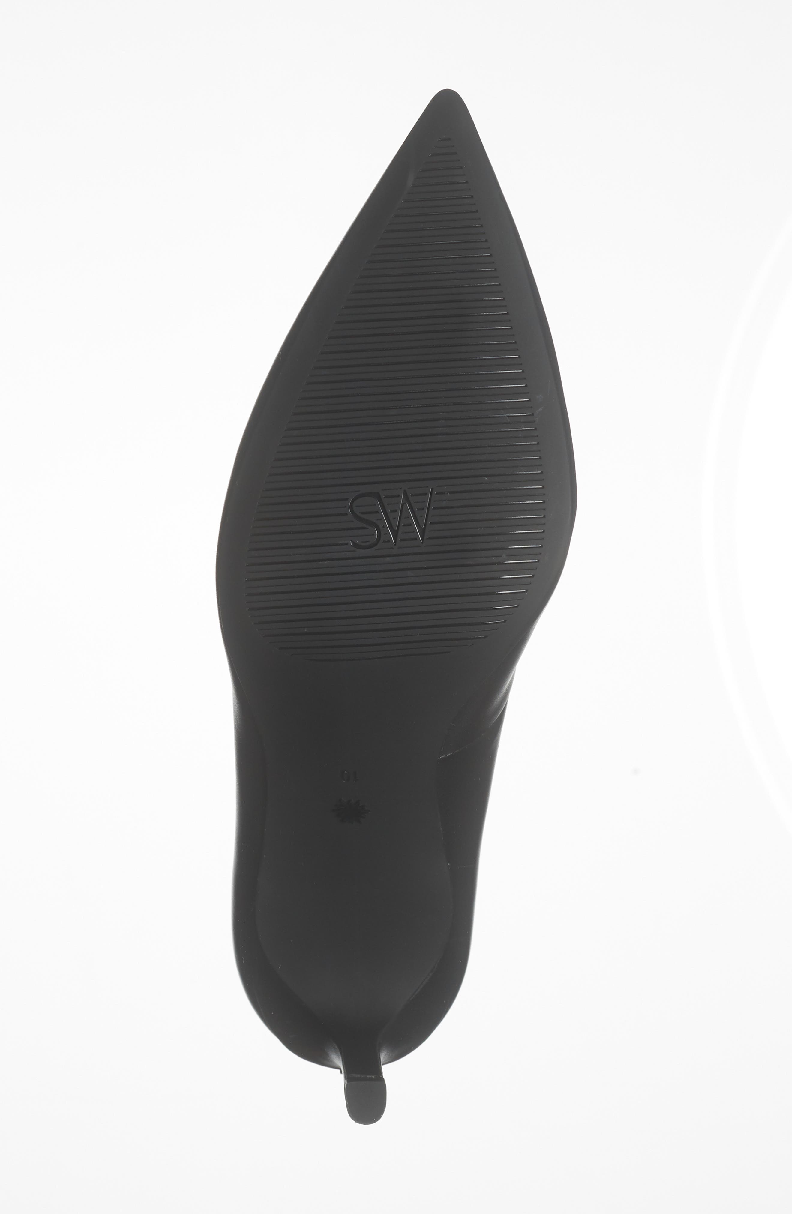 Stuart Weitzman Dancer Pointed Toe Pump, Alternate, color, Black