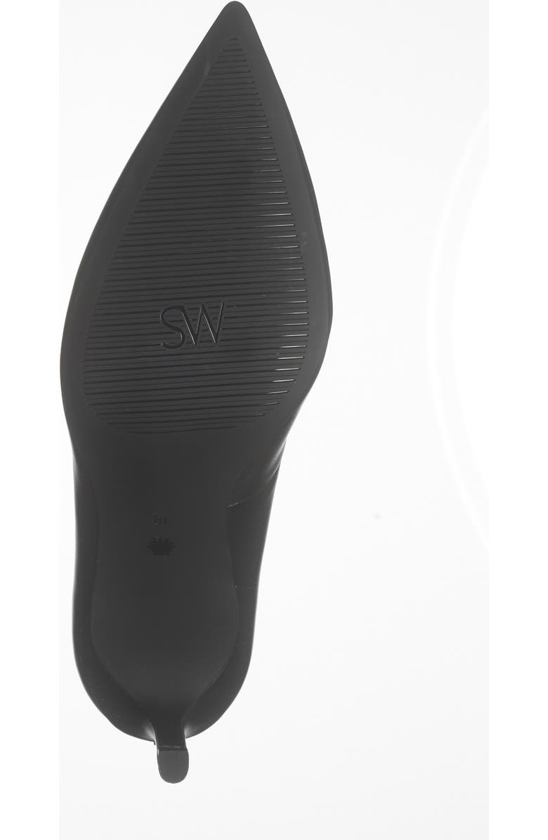 Stuart Weitzman Dancer Pointed Toe Pump, Alternate, color, Black