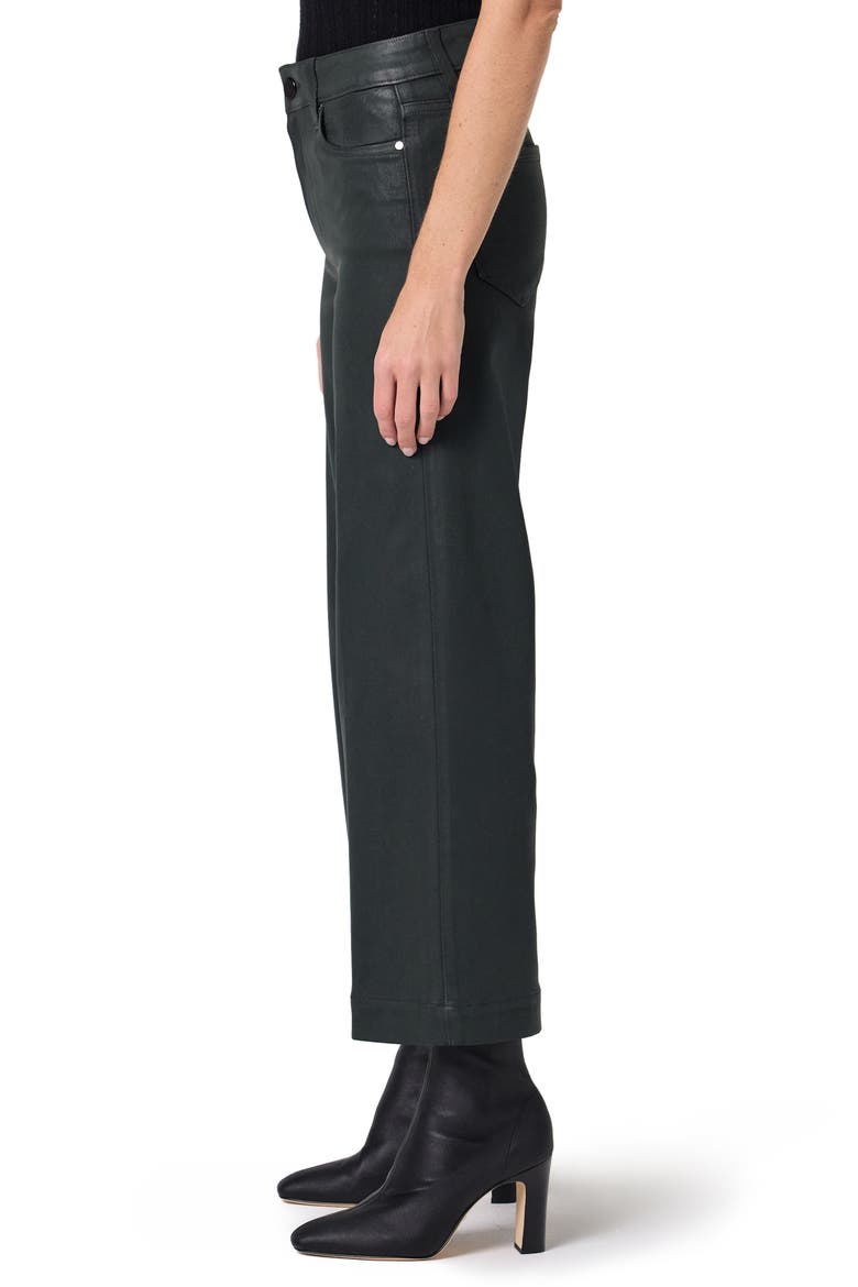Anessa Wide Leg Jeans, Alternate, color, DARK ROSIN LUXE COATING