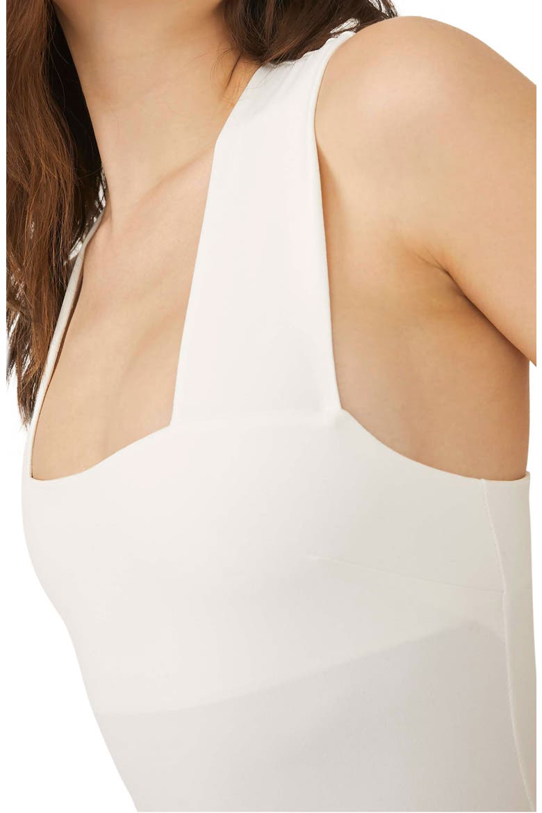 Intimately FP She's So Sleek Thong Bodysuit, Alternate, color, ECRU