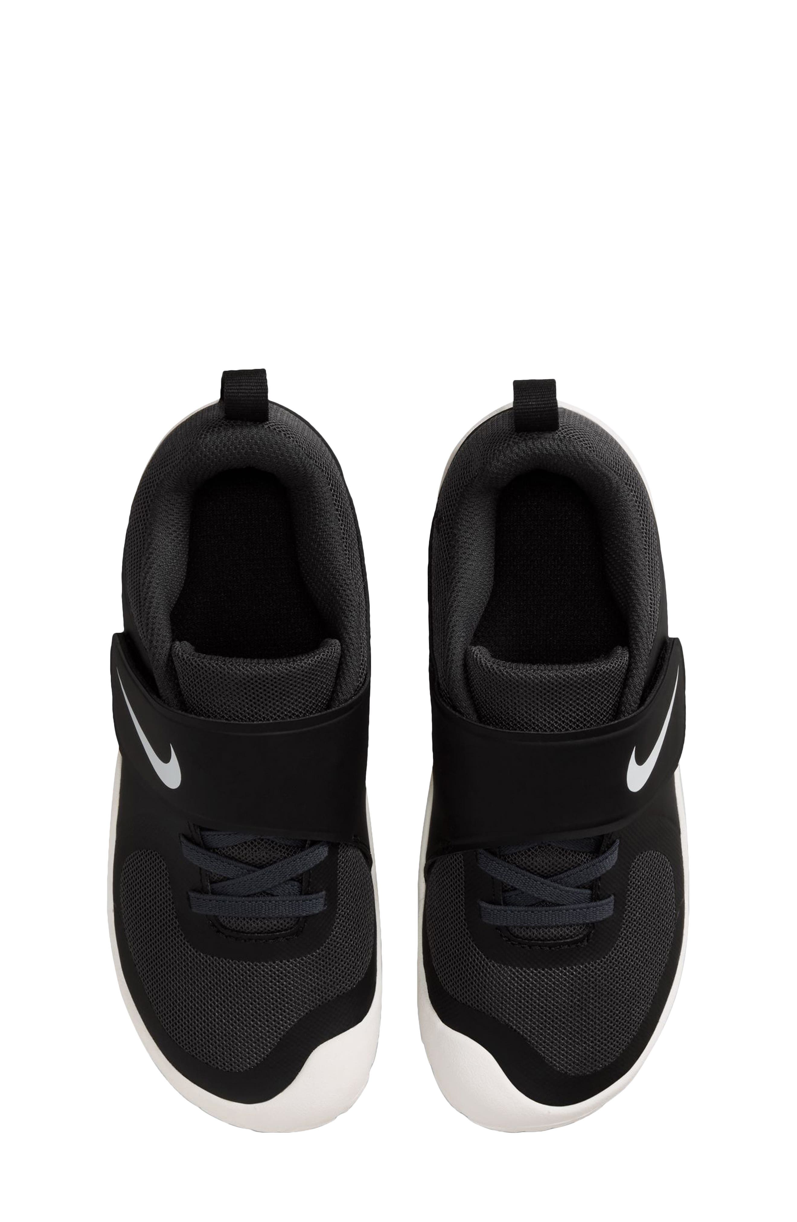 Nike Kids
 Swoosh 1 Essential Sneaker, Alternate, color, Black/ White/ Anthracite