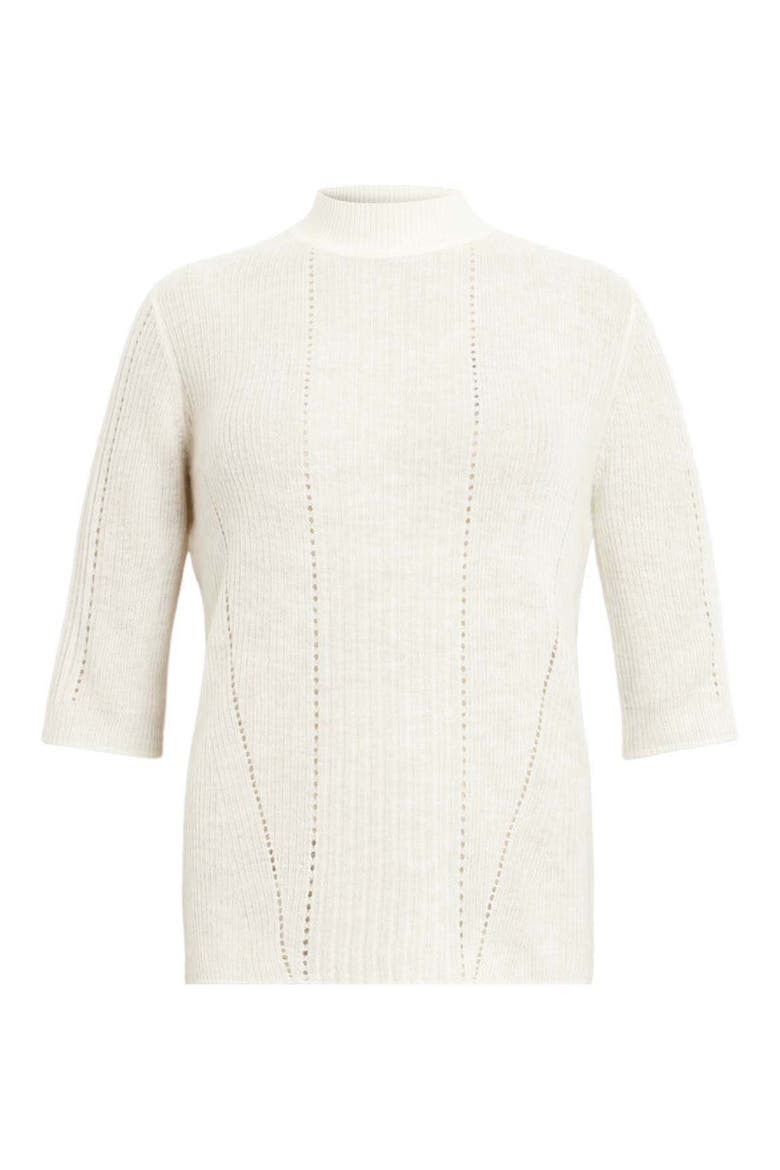 Filippa Mock Neck Sweater, Alternate, color, ANTIQUE WHITE