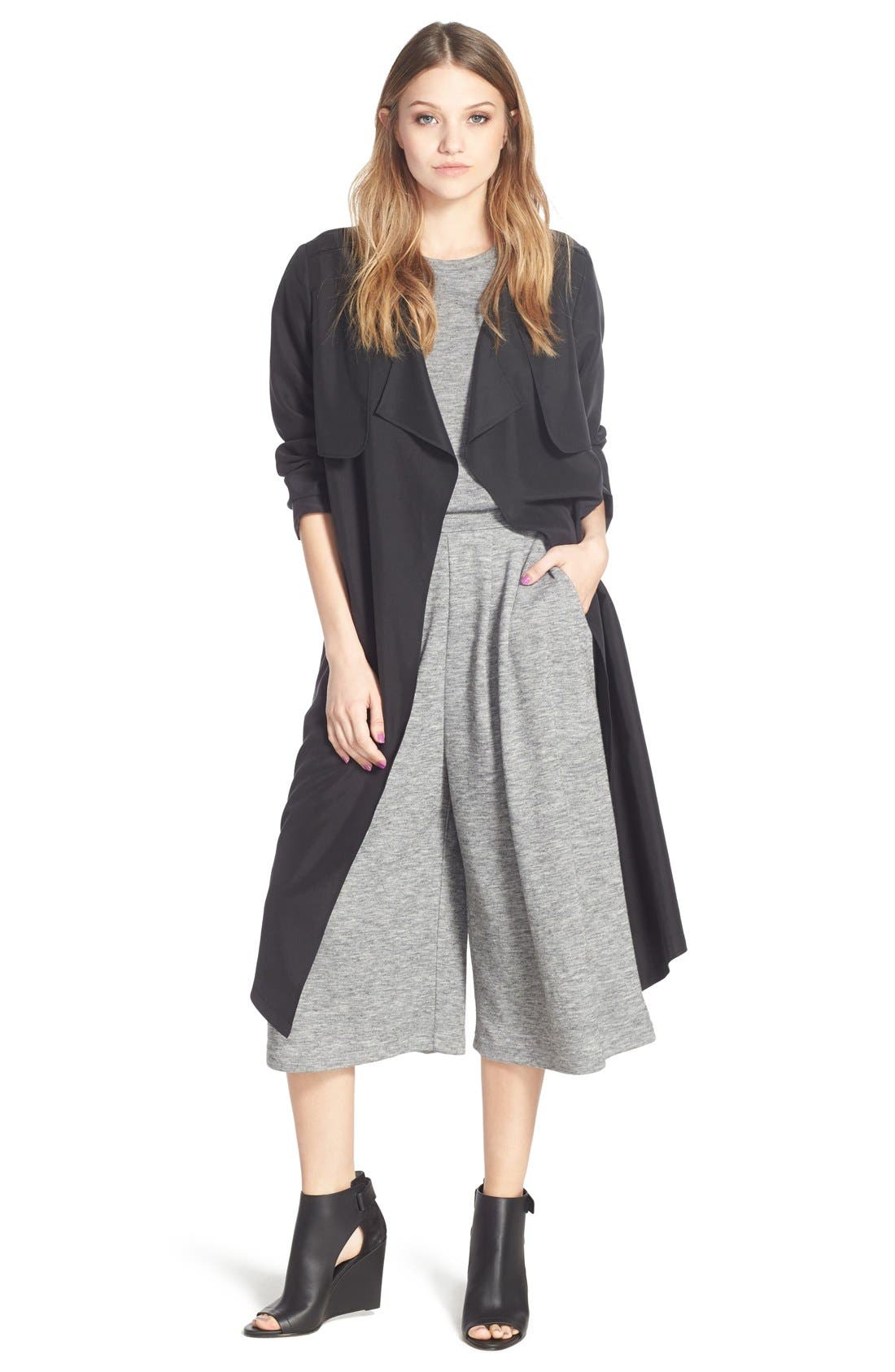 Vince 'Kara' Open Toe Wedge Sandal, Alternate, color, 