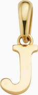 Oradina 14K Gold My Letter Initial Pendant Charm