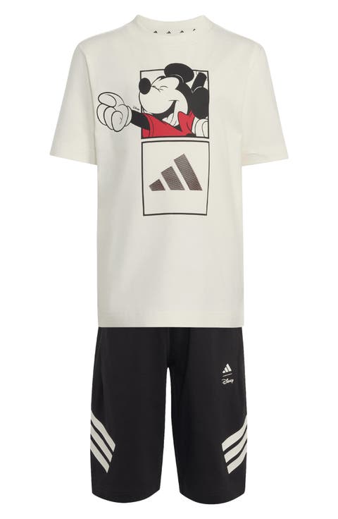 x Disney Kids' Mickey Mouse Graphic T-Shirt & Shorts Set (Toddler & Little Kid)