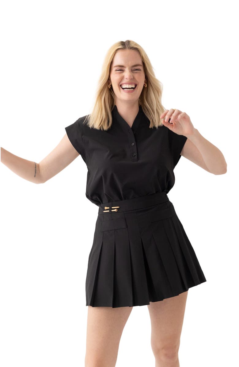 Honors The Splitneck Shirt, Main, color, Black