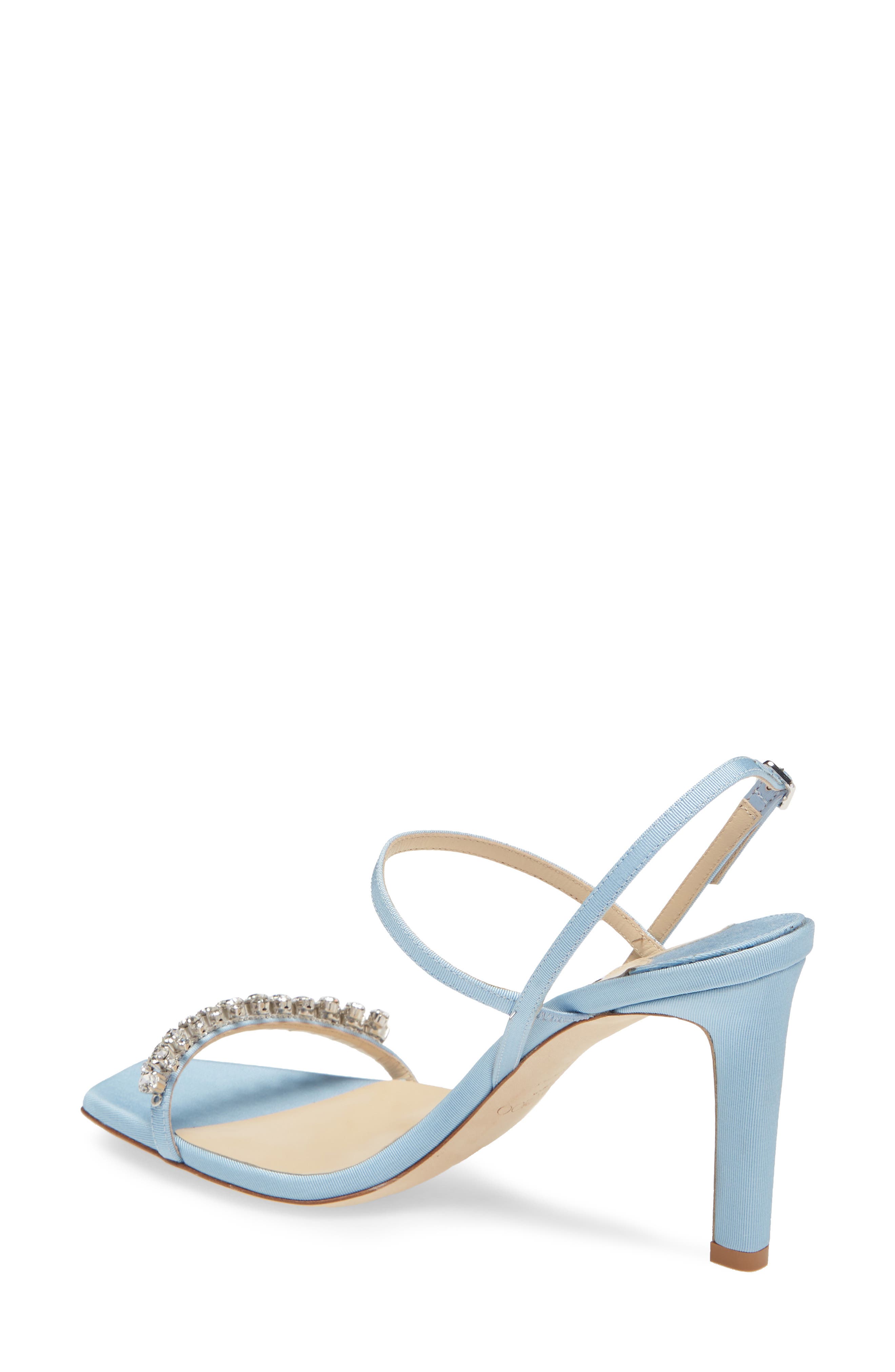 Jimmy Choo Meira Crystal Slingback Sandal, Alternate, color, 