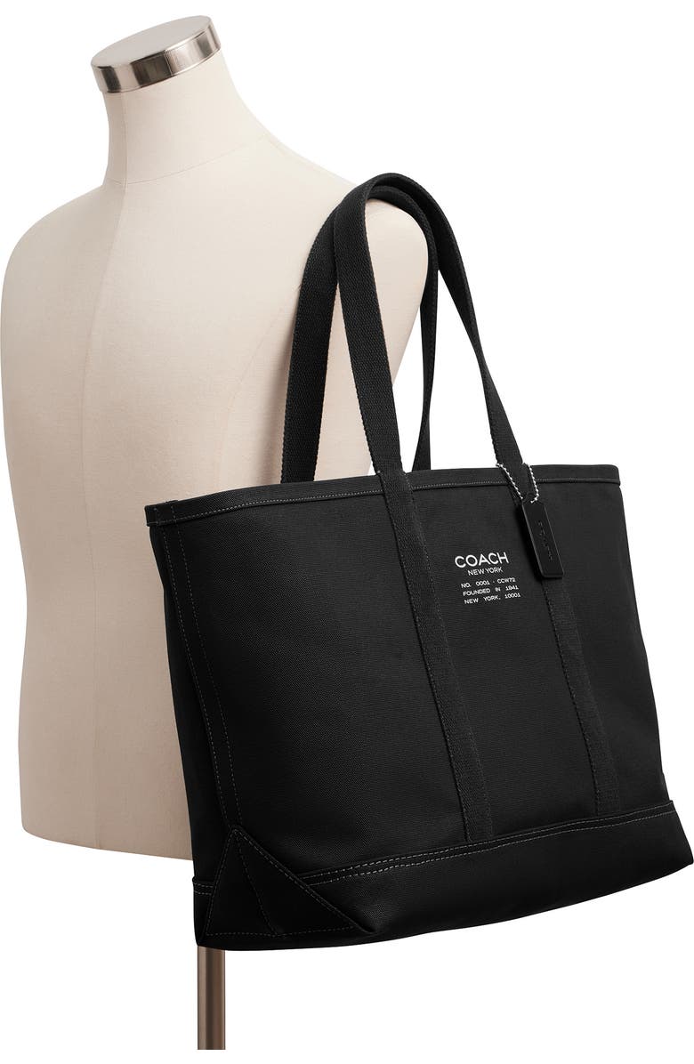 COACH Utility Canvas Tote, Alternate, color,