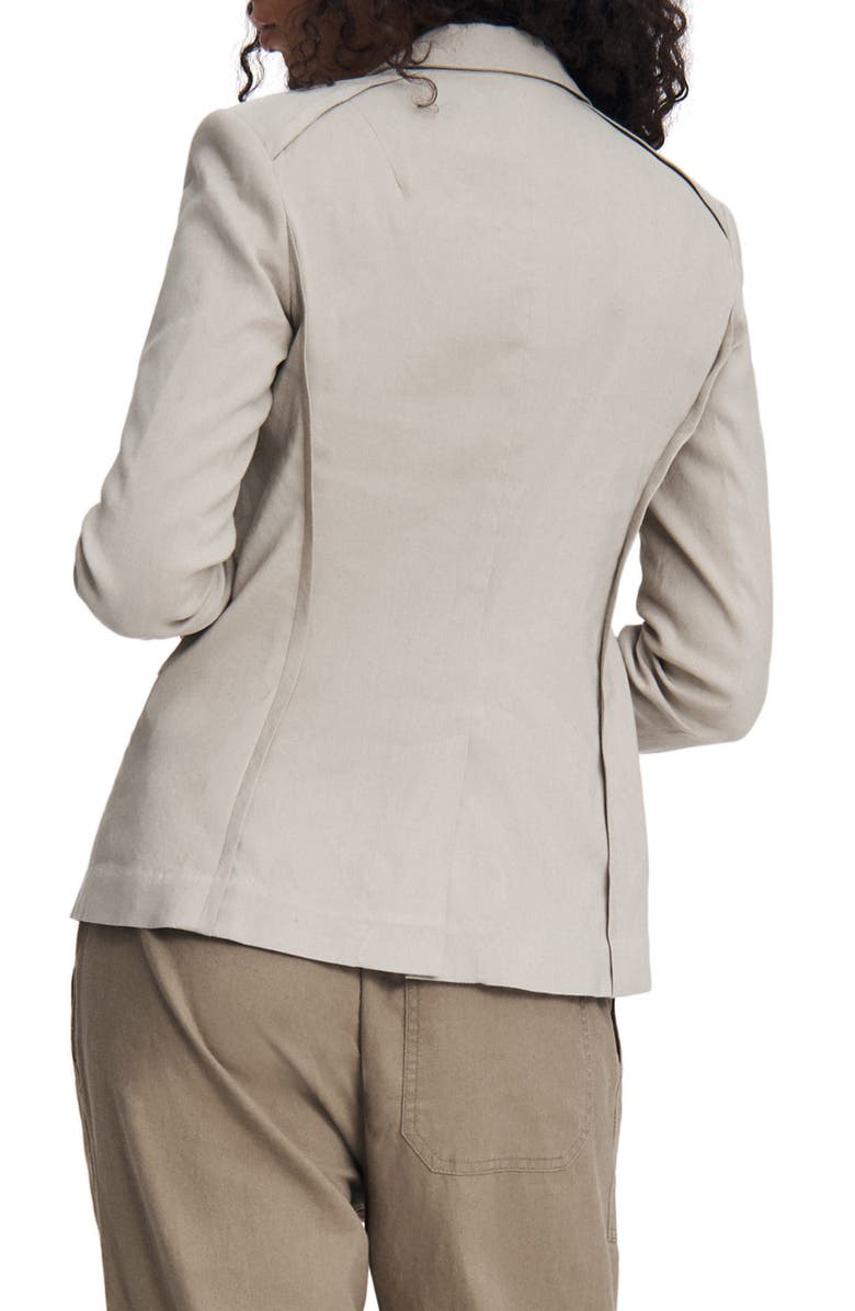 rag & bone Rylie Linen Blazer, Alternate, color, 