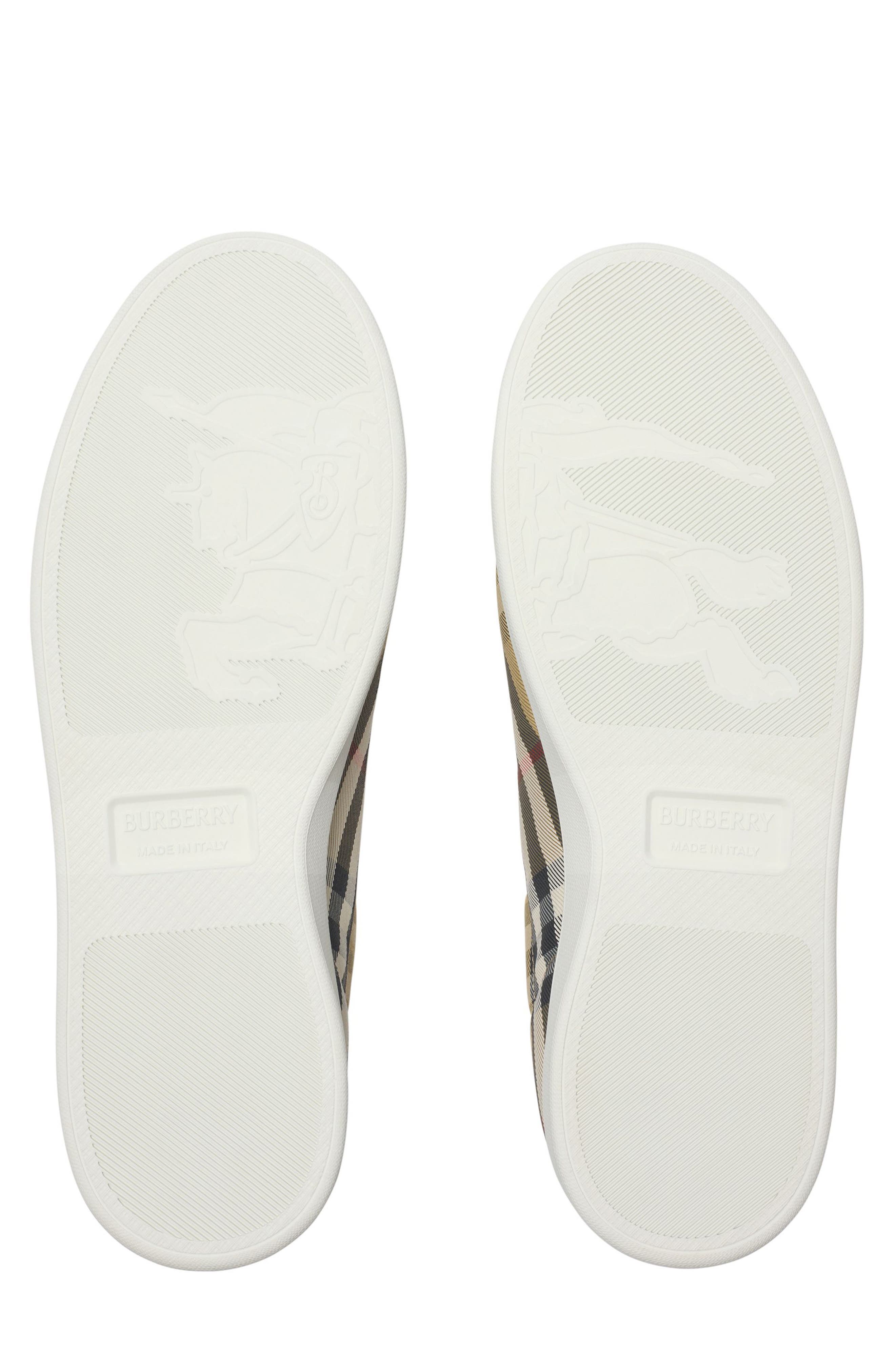 Burberry Set Check Low Top Sneaker, Alternate, color, Sand Ip Check