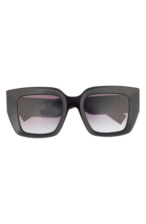 51mm Gradient Square Sunglasses