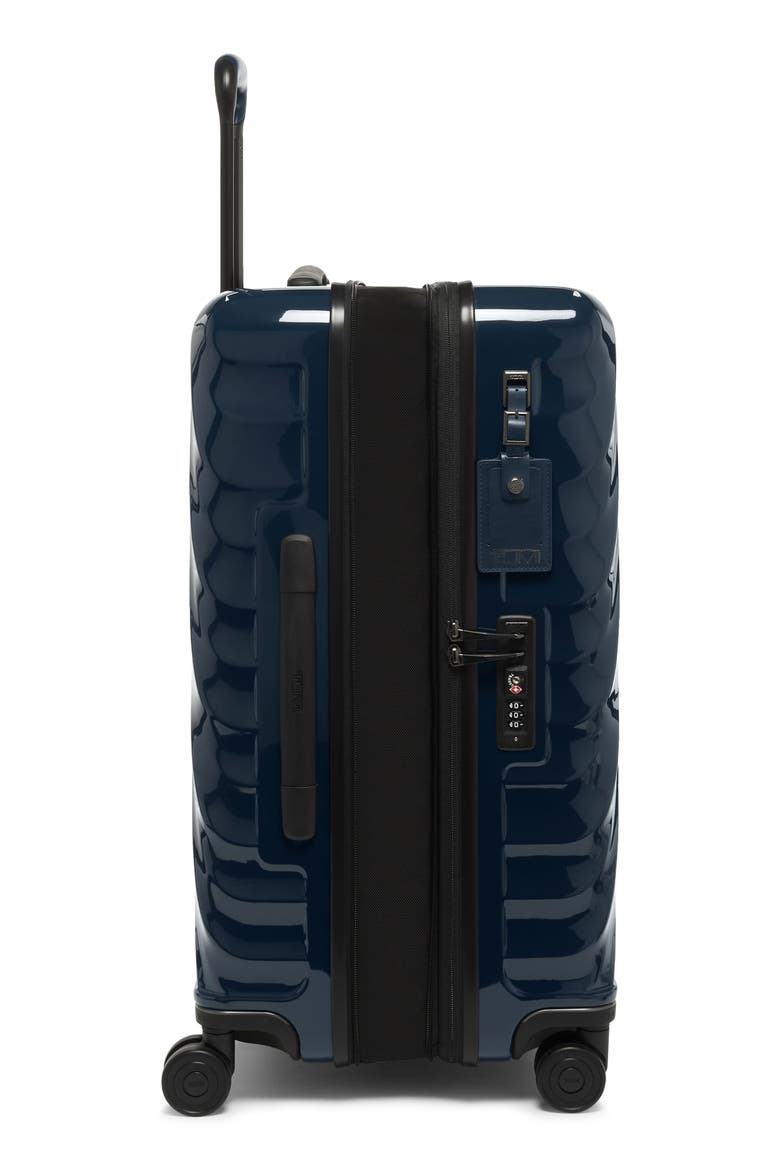 22-Inch 19-Degree International Expandable 4-Wheel Carry-On, Alternate, color, NAVY