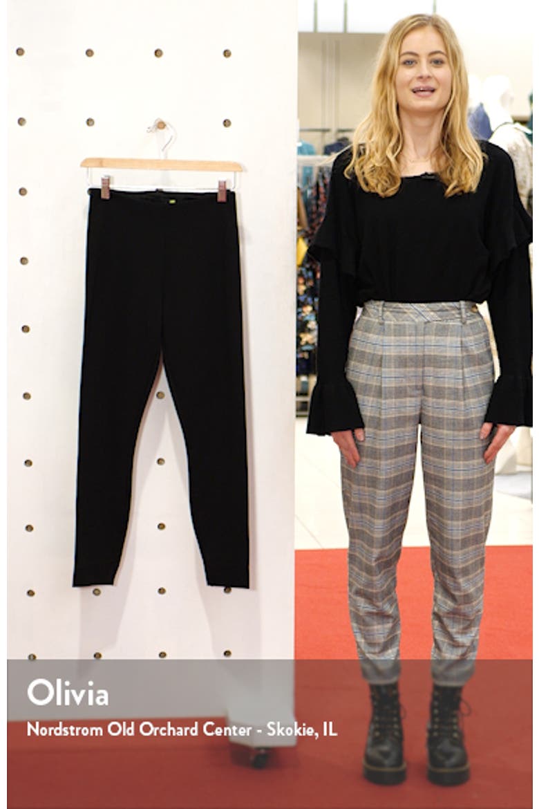 Lyssé Fennel Ankle Slit Leggings video