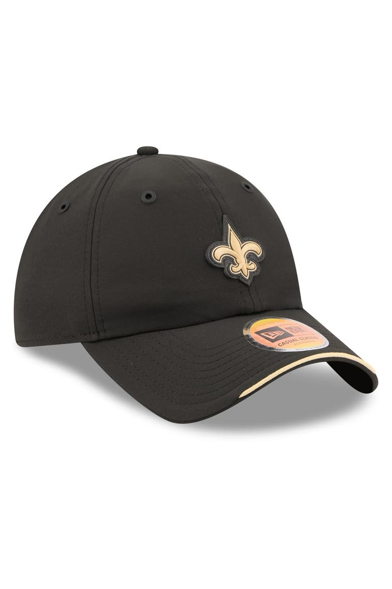 Men's New Era Black New Orleans Saints 2026 Sideline Casual Classic Adjustable Hat, Alternate, color, Black