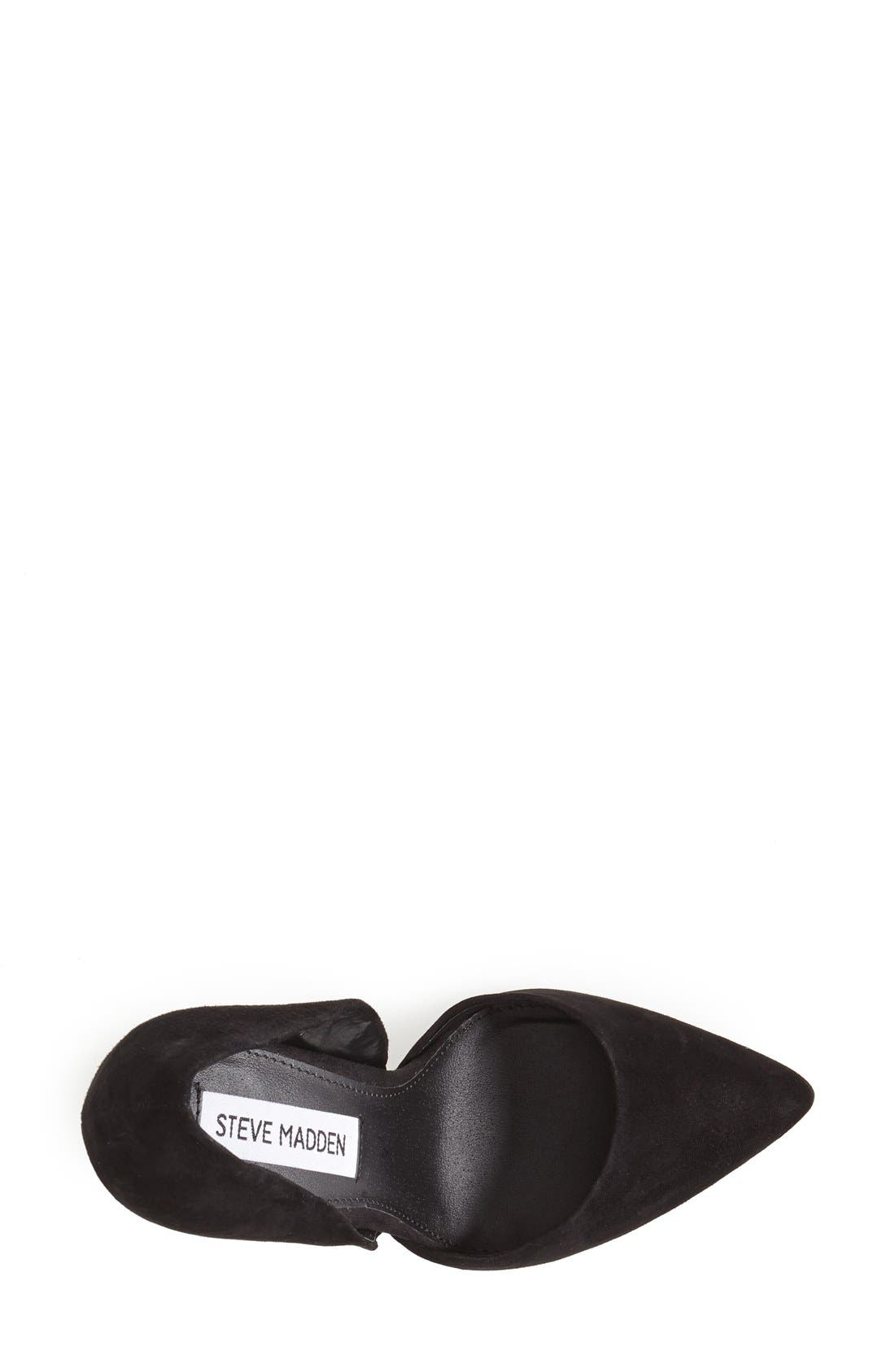 Steve Madden 'Varcityy' Pointy Toe Pump, Alternate, color, 