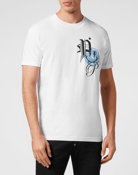 T-Shirt Round Neck Ss Smile Logo Men
