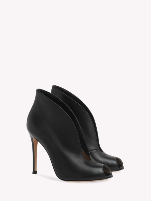 Gianvito Rossi Vamp Boots In Black Leather
