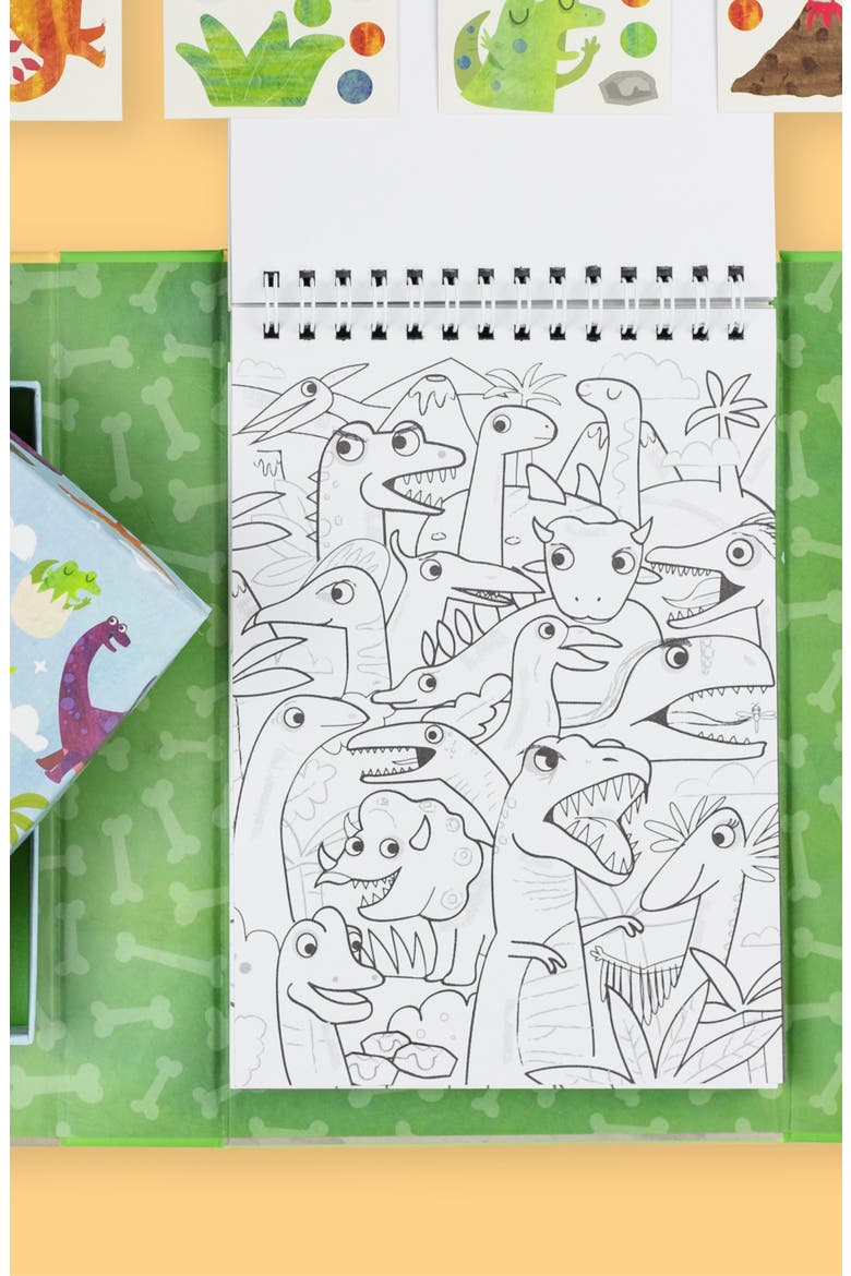 Dinosaur Coloring Set, Alternate, color, MULTI