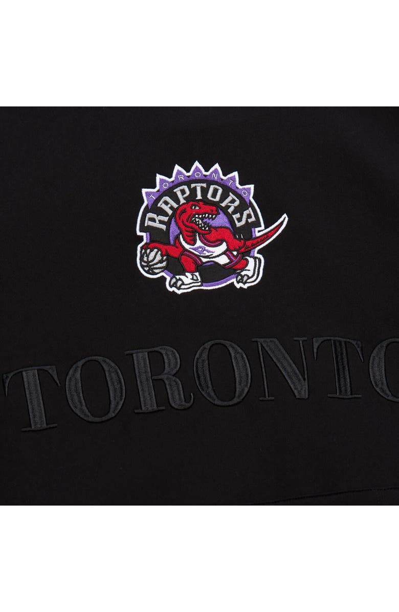 Mitchell & Ness Men's Mitchell & Ness  Black Toronto Raptors Hardwood Classics Team OG 3.0 Pullover Hoodie, Alternate, color, 