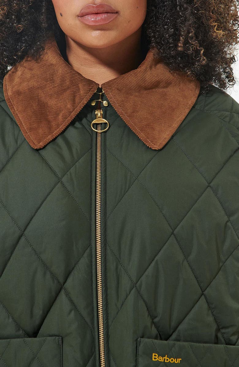 Barbour Woodhall Quilted Jacket, Alternate, color, 