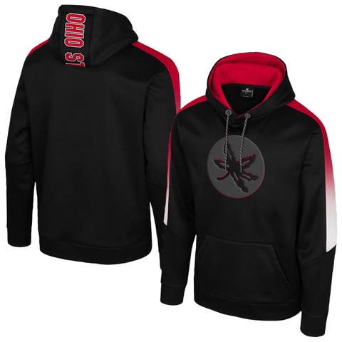 Men's Colosseum Black Ohio State Buckeyes The Gang Blackout Hoodie
