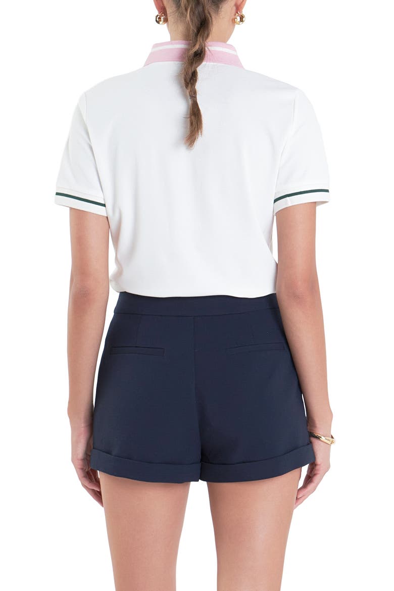 Sports Club Colorblock Polo, Alternate, color, OFF WHITE