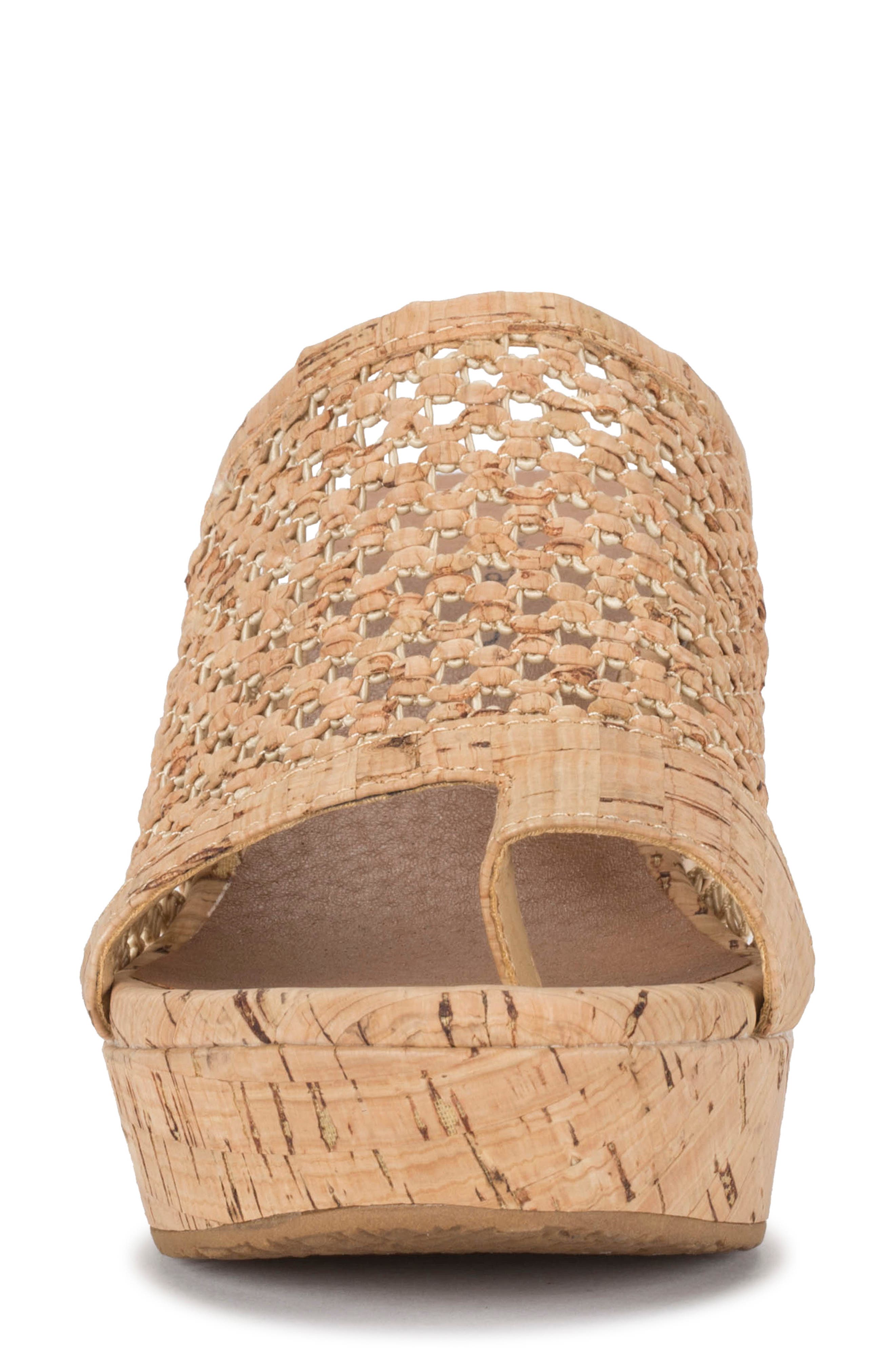 BARETRAPS Bethie Platform Sandal, Alternate, color, Natural Cork