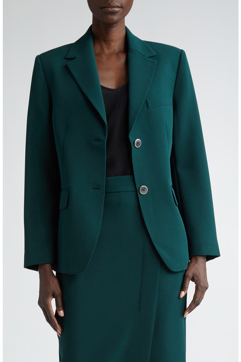 Stretch Cady Blazer, Main, color, SPRUCE