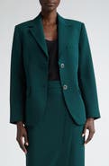 ST. JOHN Stretch Cady Blazer