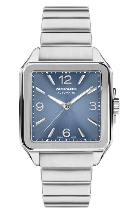 The Heritage 1917 Leather Strap Watch, 35mm x 45.2mm