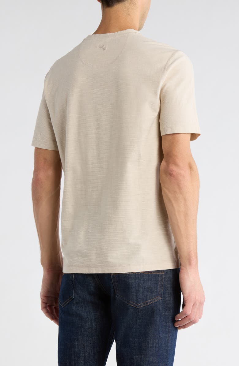 Tommy Bahama Havana Notch Neck Cotton T-Shirt, Alternate, color, Oatmeal