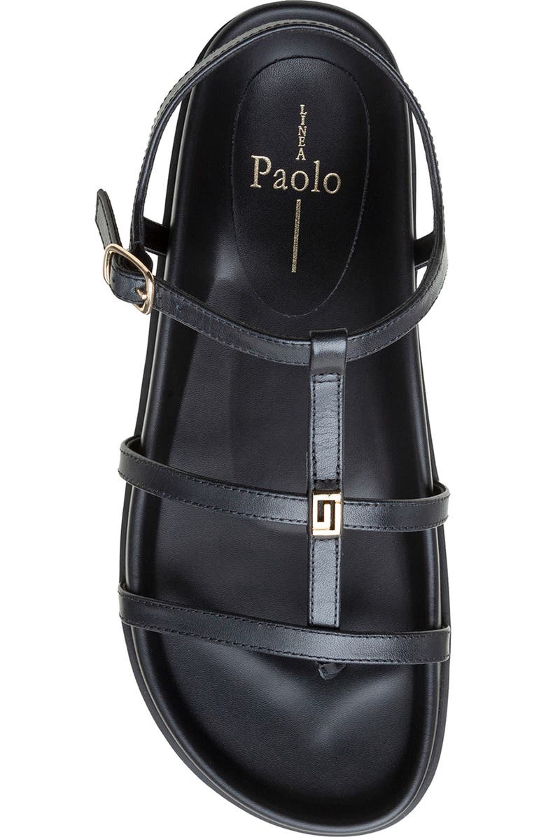 Linea Paolo Lilith Ankle Strap Sandal, Alternate, color, Black