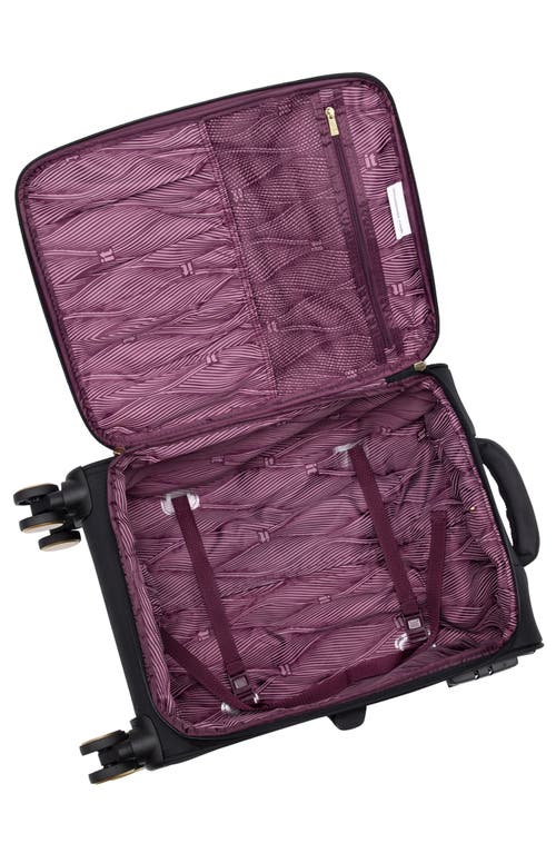 It Luggage Glimmering 21-inch Carry-on Luggage In Black