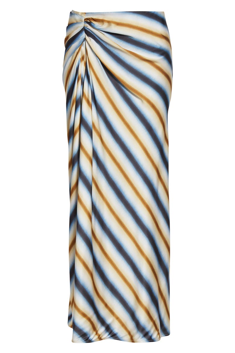 Diagonal Stripe Maxi Skirt, Alternate, color, TAHOE BLUE/ MILK CHOCOLATE
