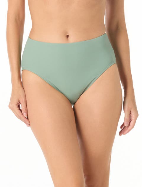 Onyx High Waist Bikini Swim Bottom