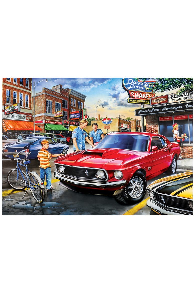 Dave's Diner 1000 Piece Jigsaw Puzzle, Alternate, color, Multicolor