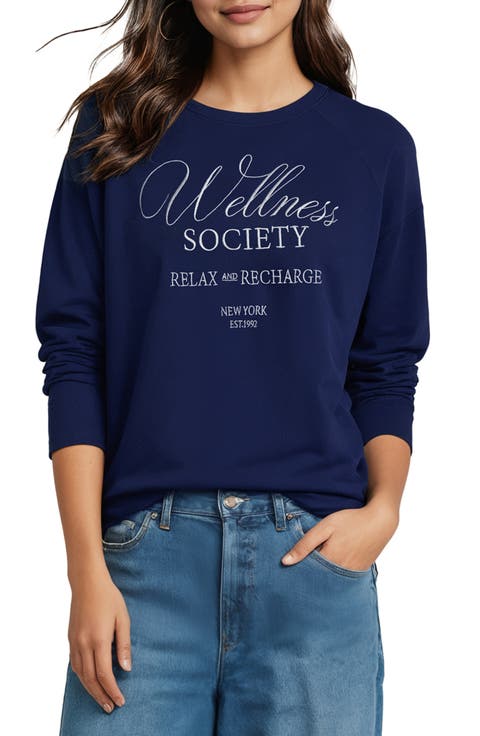Keely Wellness Society Fleece Sweatshirt