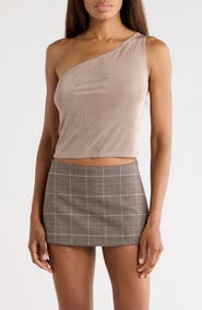 Reformation Maddie One-Shoulder Knit Top