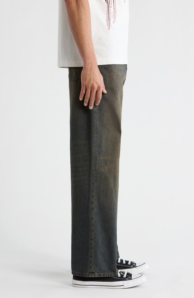 PacSun Brennan Straight Leg Jeans, Alternate, color, Dark Indigo