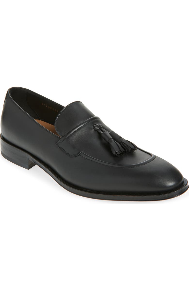 BOSS Derrek Tassel Loafer, Main, color, Black