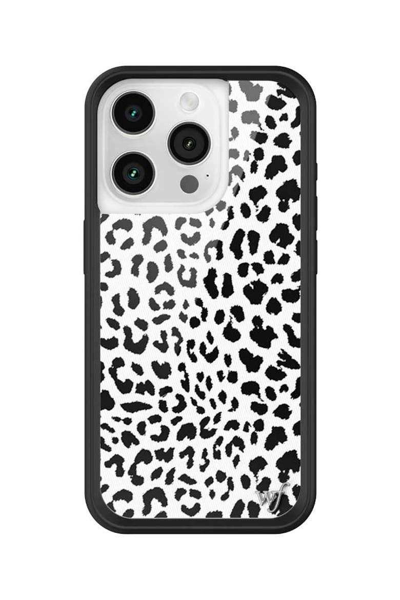 Meow | Snow iPhone Case, Alternate, color, White