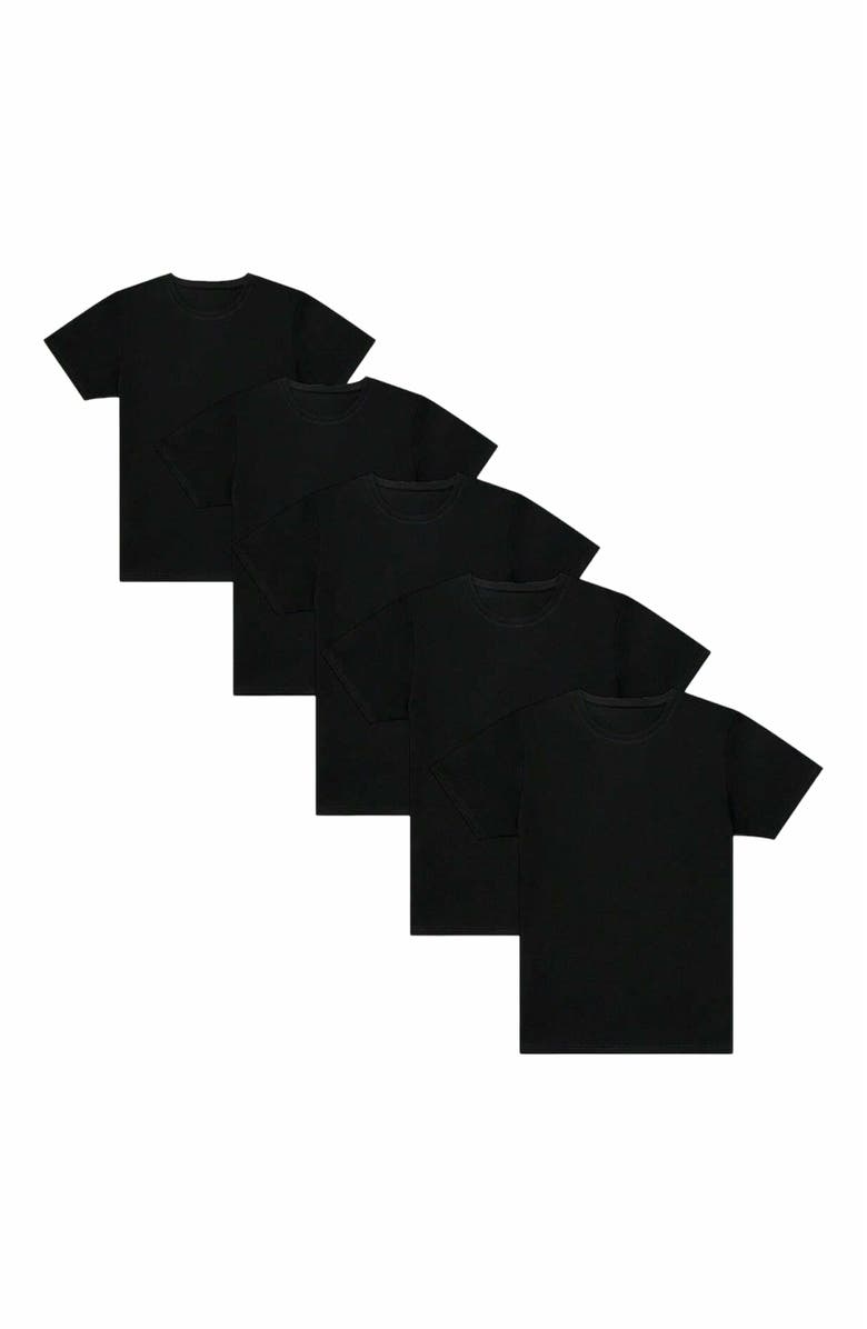 BenBen 5 Pack Mens' Tee Shirts, Main, color,