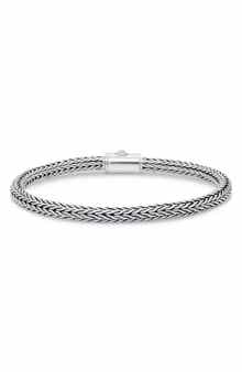 DEVATA Sterling Silver Chain Bracelet