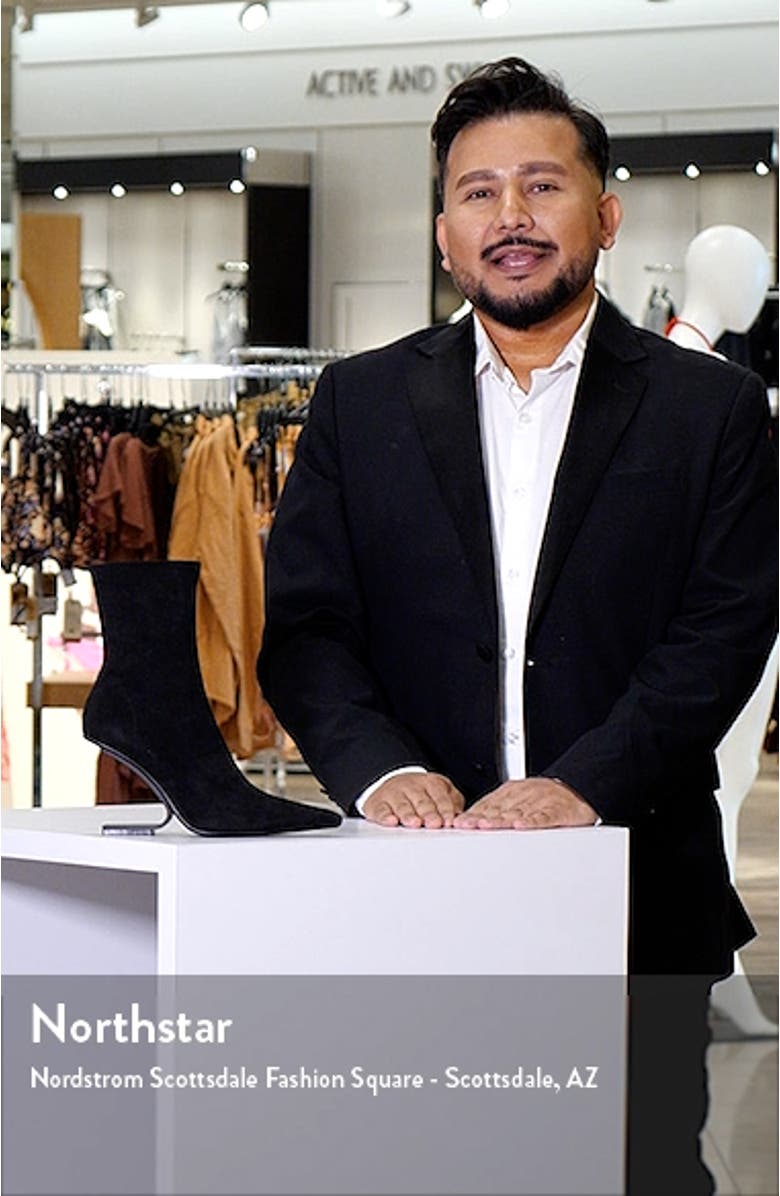 Compass Pointed Toe Bootie, sales video thumbnail