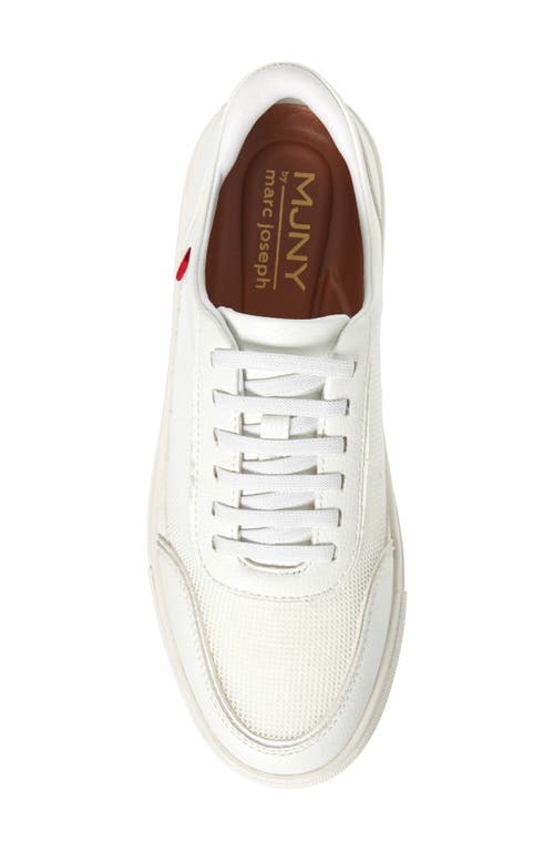 Marc Joseph New York Ferndale Ave Sneaker In White