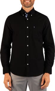 TailorByrd Oxford Cotton Button-Down Shirt