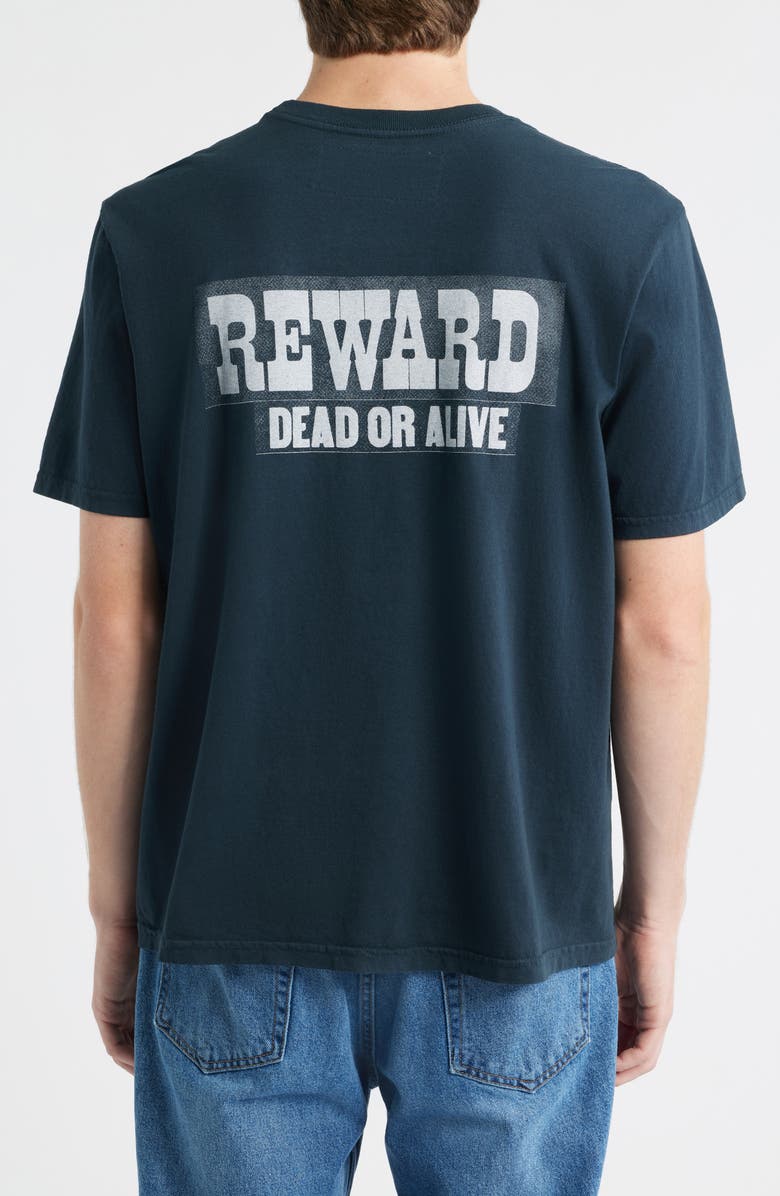 ONE OF THESE DAYS Reward Cotton Graphic T-Shirt, Alternate, color, Hard Washed Black